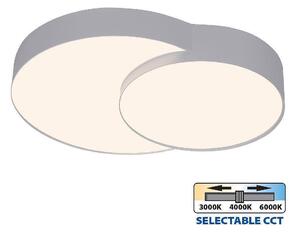 Плафон PEBBLE LED, бял, 35W, 3000-6000K