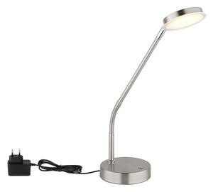 Globo 58504TN - LED сензорна настолна лампа SILVIO с регулиране на яркостта LED/6,5W/230V матов хром