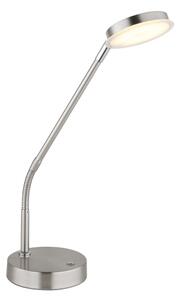 Globo 58504TN - LED сензорна настолна лампа SILVIO с регулиране на яркостта LED/6,5W/230V матов хром