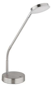 Globo 58504TN - LED сензорна настолна лампа SILVIO с регулиране на яркостта LED/6,5W/230V матов хром