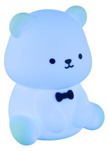 Globo 2870 - LED RGBW Регулируема акумулаторна детска нощна лампа TEDDY LED/1W/5V 1200 mAh мече