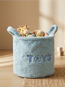 Sinsay - Кош за съхранение с надпис TOYS - светлосиньо