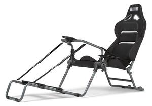 Геймърски стол Next Level Racing GTLite Pro, до 150kg натоварване, сгъваем, лумбална опора, черен