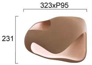 Стенно осветително тяло DEBBY 1xG9/8W/230V кафяво