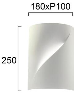 Настенно осветително тяло BLANC 2xE14/10W/230V бяло