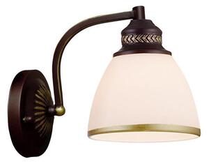 Настенна лампа CLAIR 1xE27/40W/230V кафява/златиста
