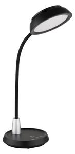 Globo 58496S - димируема сензорна настолна LED лампа KIRK, LED/12W/230V, черна