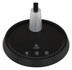 Globo 58496S - димируема сензорна настолна LED лампа KIRK, LED/12W/230V, черна