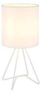 Globo 21734W - Настолна лампа TAMIAN 1xE14/40W/230V бяла