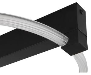 Globo 48050DS - LED таванно осветително тяло FLETCHER LED/15W/230V 41,5x38 cm черно