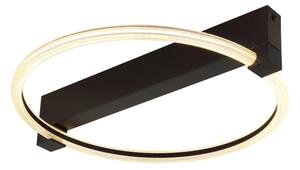 Globo 48050DS - LED таванно осветително тяло FLETCHER LED/15W/230V 41,5x38 cm черно