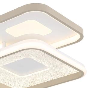 Globo 48097-62 - LED димируемо таванно осветително тяло MOSAIKO LED/55W/230V 65x45,5 cm+дистанционно управление