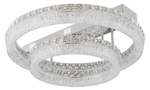 Globo 67387-60D - LED димируемо таванно осветително тяло LAUREL LED/60W/230V прозрачно+ДУ