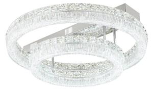 Globo 67387-60D - LED димируемо таванно осветително тяло LAUREL LED/60W/230V прозрачно+ДУ