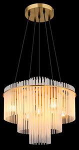 Globo 15698H1M - Полилей на кабел GORLEY 5xE27/60W/230V златист