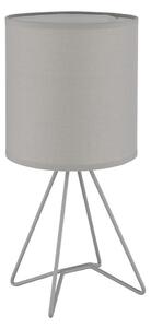Globo 21734G - Настолна лампа TAMIAN 1xE14/40W/230V сива
