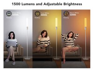 Govee - LED Димируем лампион CYLINDER SMART RGBICWW 2200-6500K