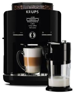 Кафеавтомат Krups Latt'Espress, 1450W, 15 bar, 1.7 l. обем на резервоара за вода, LCD екран, 7 рецепти, черен