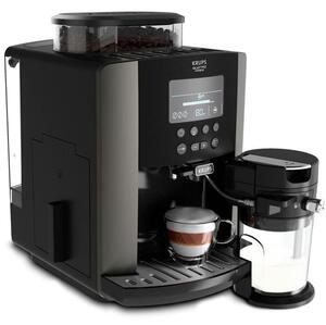 Кафеавтомат Krups Arabica, 1450W, 15 bar, 1.7 l обем на резервоара за вода, черен