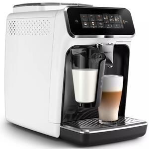 Кафеавтомат Philips EP3343/50, 1500W, 15 bar, 1.8 л. обем на резервоара за вода, система LatteGo, бял