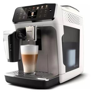 Кафеавтомат Philips EP4443/70, 230W, 15 bar, 1.8 литра, AquaClean, SilentBrew, QuickStart, бяла