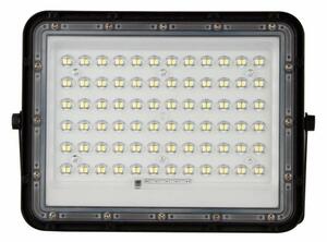 LED Екстериорен соларен прожектор LED/15W/3,2V IP65 4000K черен + д.у