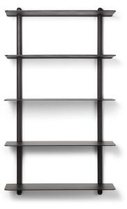 GEJST - Nivo Shelf Large E Черно Ясен/Черно