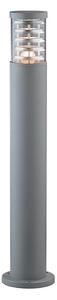 Ideal Lux - Външна лампа TRONCO 1xE27/42W/230 см IP65 сива