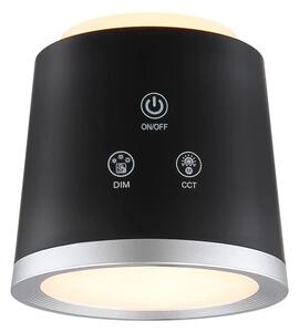 Globo 58454B - LED регулируема настолна лампа MEEYA LED/6W/3,7V черна