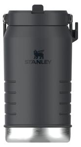 Черен термос от неръждаема стомана 1,9 l IceFlow™ Flip Straw 2.0 Black – Stanley