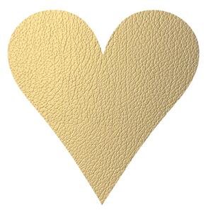 Подложка за хранене от еко кожа 30x30 cm Heart Hippo – LIND DNA