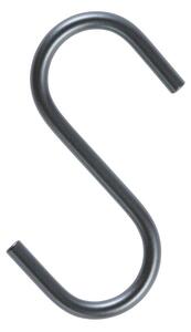 Висяща стоманена кука в сребрист цвят S-Hook – LIND DNA