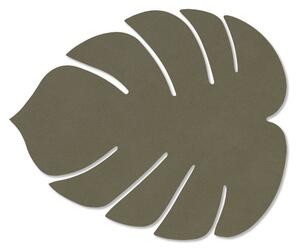 Подложка за хранене от еко кожа 22x26 cm Monstera Leaf Nupo – LIND DNA