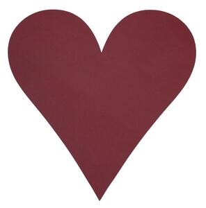 Подложка за хранене от еко кожа 30x30 cm Heart Nupo – LIND DNA