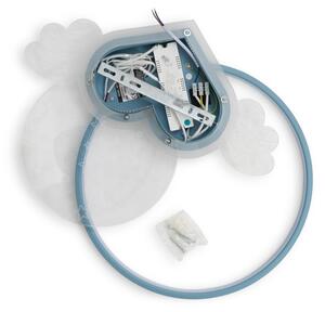Brilagi - LED детско таванно осветително тяло LOVE LED/48W/230V 3000/4500/6000K синьо