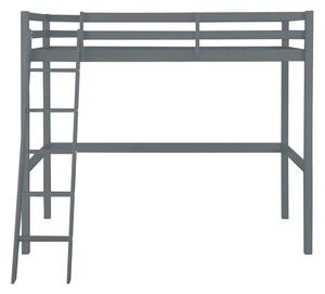 Сиво повдигнато легло от борова дървесина , 90 x 200 cm Alpi2 - Støraa