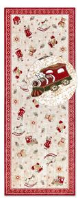 Червена пътека с коледен мотив със смес от памук 80x200 cm Toy's Delight Red Christmas – Villeroy&Boch