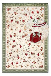 Зелен килим с коледен мотив със смес от памук 160x230 cm Toy's Delight Green Christmas – Villeroy&Boch