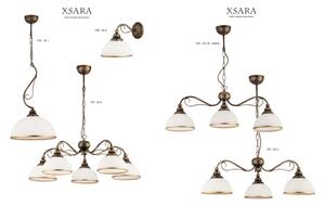 Jupiter 1178 - XSK - Стенна лампа XSARA 1xE27/60W/230V