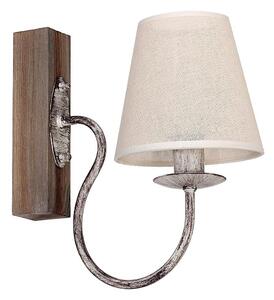 Стенна лампа CARIN 1xE14/60W/230V светла
