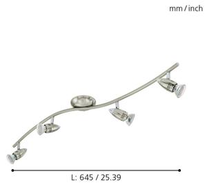 Eglo 92644 - LED Точково осветително тяло MAGNUM 4xGU10/3W/230V