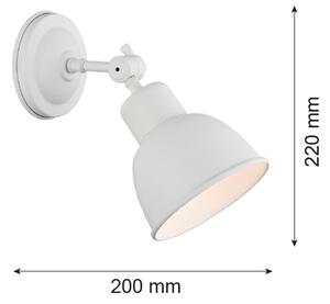 Argon 3182 - Стенна лампа EUFRAT 1xE27/60W/230V