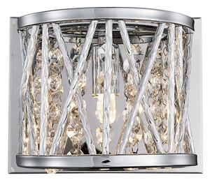 LUXERA 46063 - Аплик STIXX 1xG9/33W/230V сребрист