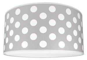 Детскo Лампа за таван DOTS GREY 2xE27/60W/230V сива