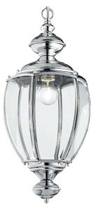 Ideal Lux - Полилей на верига 1xE27/60W/230V диаметър 25 см лъскав хром