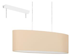 EGLO 97563 - Полилей на верижка PASTERI-P 2xE27/60W/230V