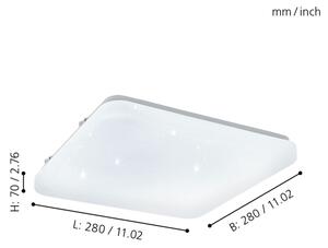 Eglo 97881 - LED Лампа за таван FRANIA-S LED/11,5W/230V