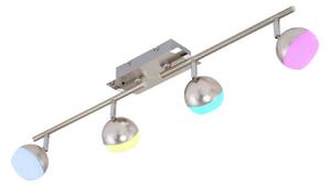Briloner 2040-042 - LED RGB регулируемо осветително тяло BAFFLE 4xLED/3,3W/230V