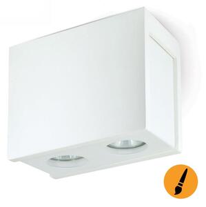 Таванна Точково осветително тяло PURO 2xGU10/25W/230V