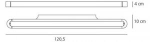 Artemide AR 1917010A - стенено LED осветително тяло TALO 120 LED/51W/230V